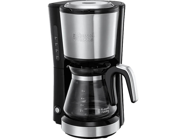 RUSSELL HOBBS 24210-56 Compact Home Mini Kaffeemaschine Edelstahl