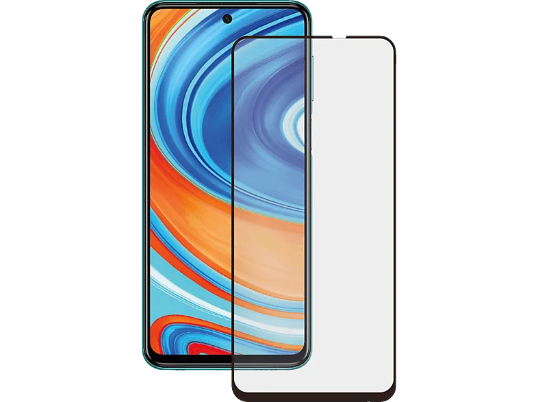 VIVANCO Full Screen Displayschutzglas (für Xiaomi Redmi Note 9 Pro, 9s)