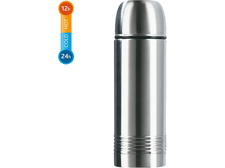 EMSA 618101600 Senator Isolierflasche Silber