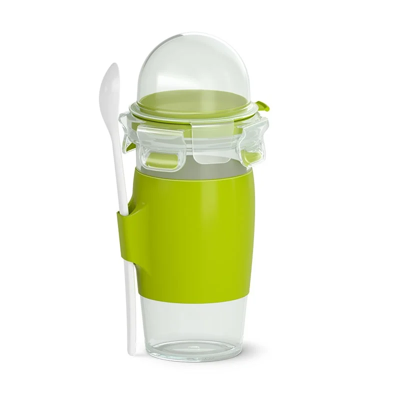 EMSA Yoghurt Mug Clip & Go 0,45l mit Löffel