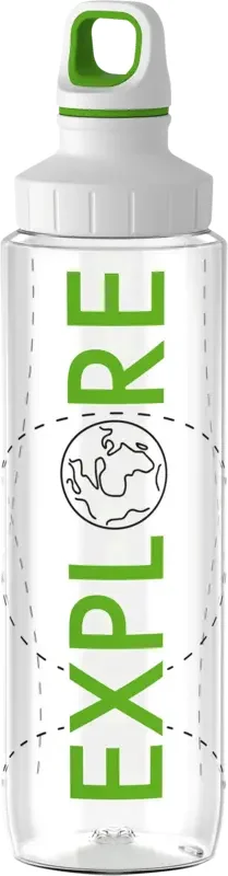 EMSA N3031200 Trinkflasche 700 ml Grün, Transparent