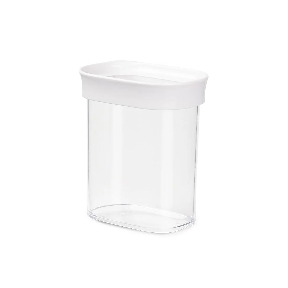 EMSA Optima Rechteckig Container 0,38 l Transparent, Weiß 1 Stück(e)