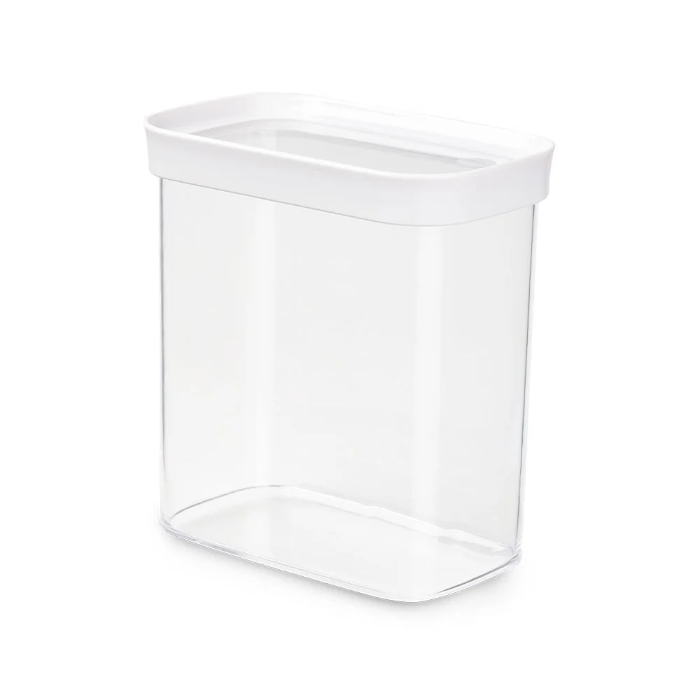 EMSA Optima Rechteckig Container 1,6 l Transparent, Weiß 1 Stück(e)