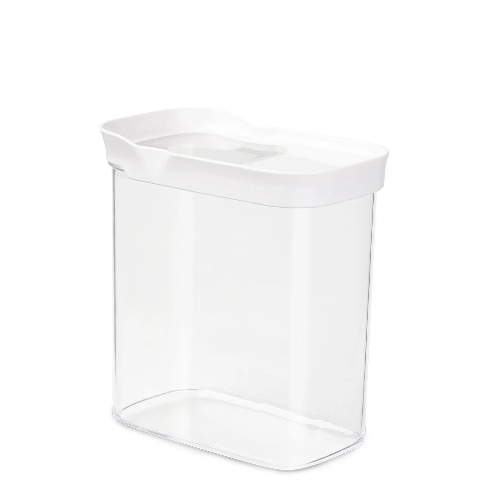 EMSA Optima Rechteckig Container 1,6 l Transparent, Weiß 1 Stück(e)