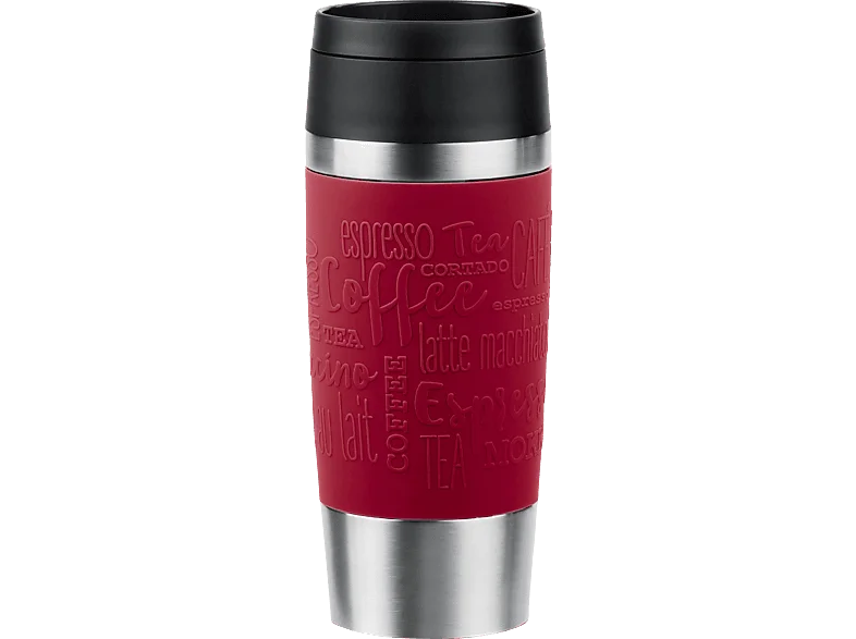 EMSA N20204 Travel Mug Classic Isolierbecher Dunkelrot