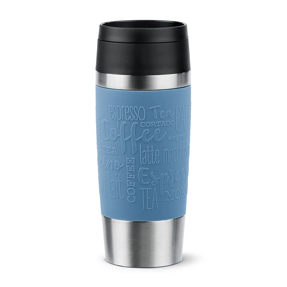 EMSA Travel Mug Classic 36 ml Blau, Edelstahl