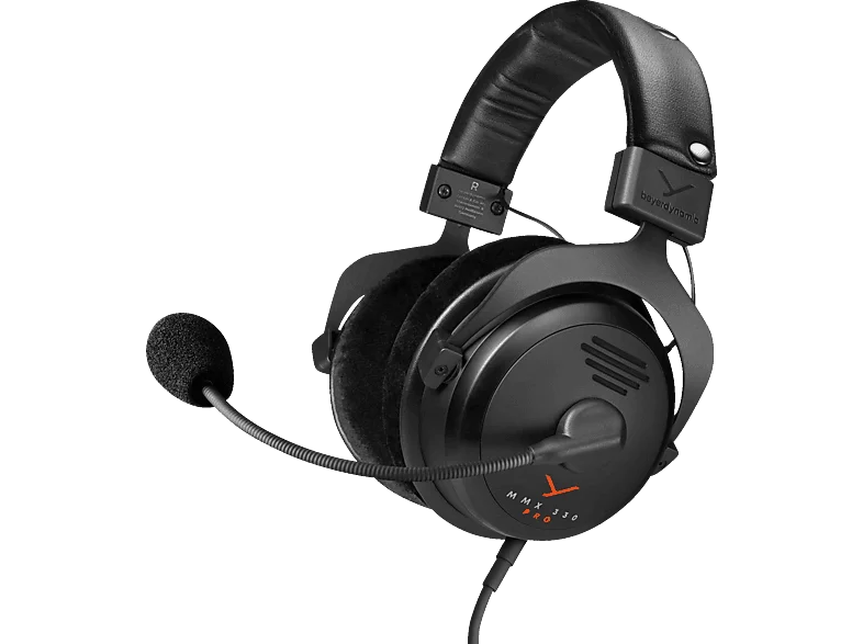 BEYERDYNAMIC MMX 330 PRO, Over-ear Gaming Headset Schwarz