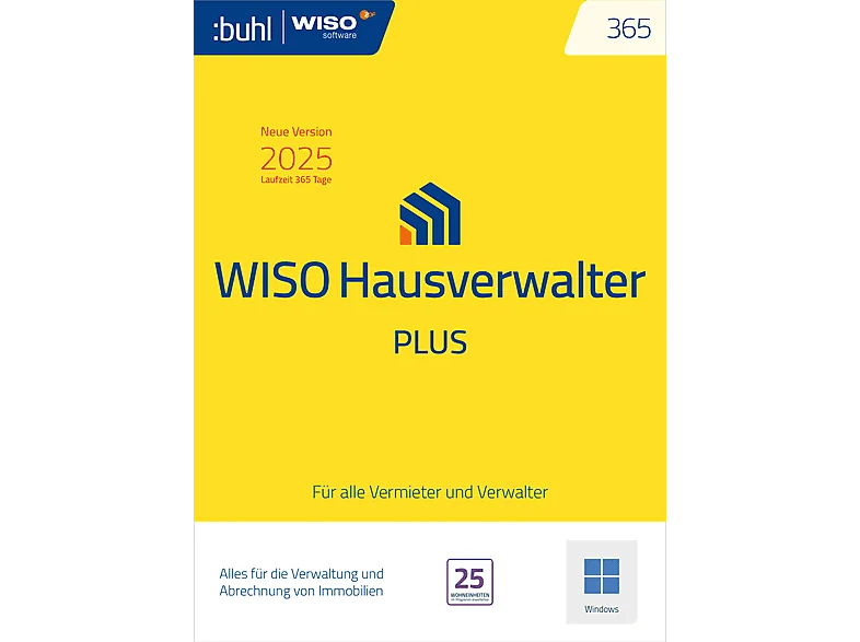 Buhl Data WISO Hausverwalter 365 Plus 2025 - [PC]