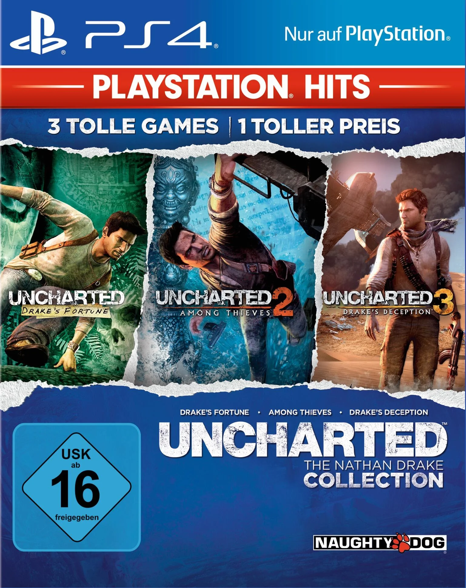 Sony Interactive Entertainment Uncharted : The Nathan Drake Collection - PLAYSTATION HITS Reissue PlayStation 4