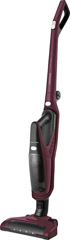 Grundig VCH 9930 2-in-1-Stabstaubsauger Akku Trocken HEPA Beutellos 0,5 l Beere, Schwarz