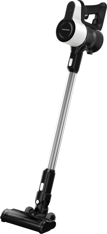 Grundig VCP 4130 2-in-1-Stabstaubsauger Akku Trocken Beutellos 110 W Schwarz, Weiß