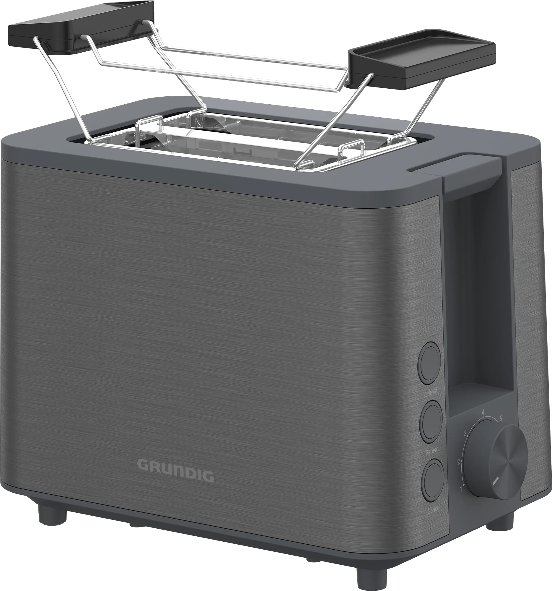 Grundig TA 7340 Inox Ekmek Kızartma Makinesi 7 2 Scheibe(n) 950 W Anthrazit