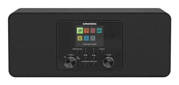 Grundig DTR 5100 2.0 DAB+ WEB Tragbar Analog & Digital Schwarz