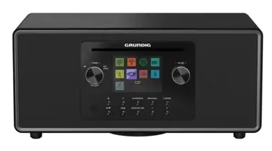 Grundig DTR 7100 Tragbar Analog & Digital Schwarz