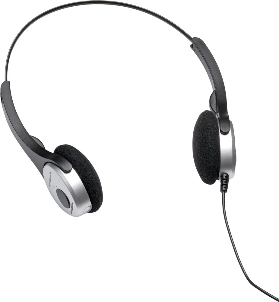 Grundig Digta 565 GBS Kopfhörer Kabelgebunden Kopfband Musik Schwarz, Silber