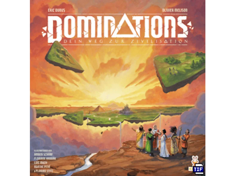 HOLY GRAIL GAMES Dominations Gesellschaftsspiel Mehrfarbig