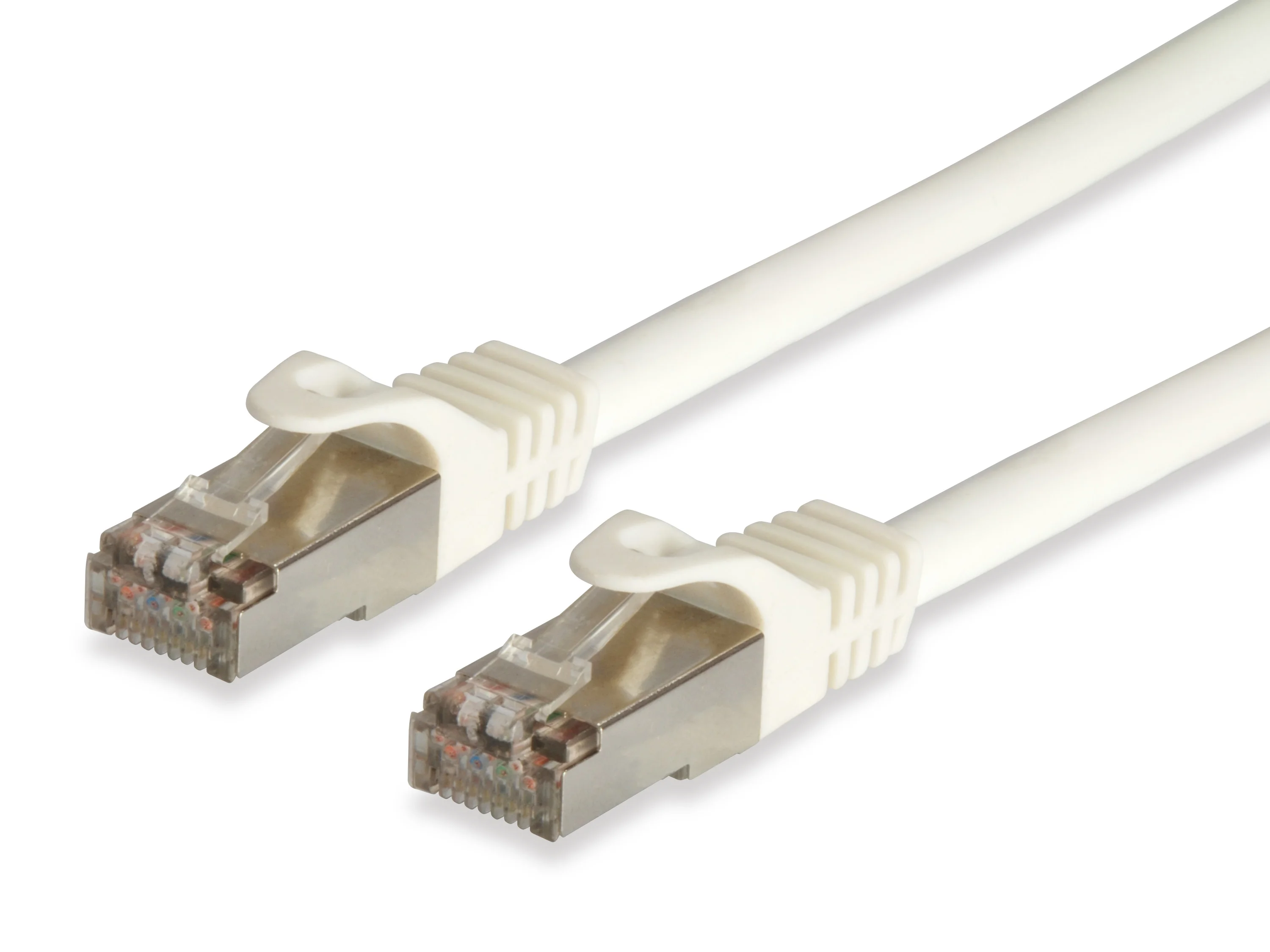 Equip Cat.6A Pro S/FTP Patchkabel mit Cat.7-Rohkabel, 1.0m, Weiss