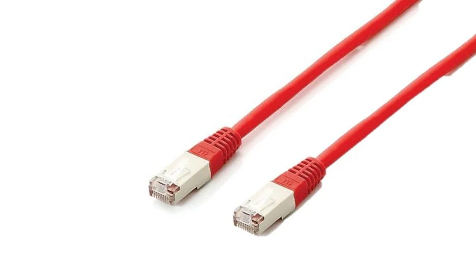 Equip Cat.6A PlatinumS/FTP Patchkabel, 1.0m, Rot
