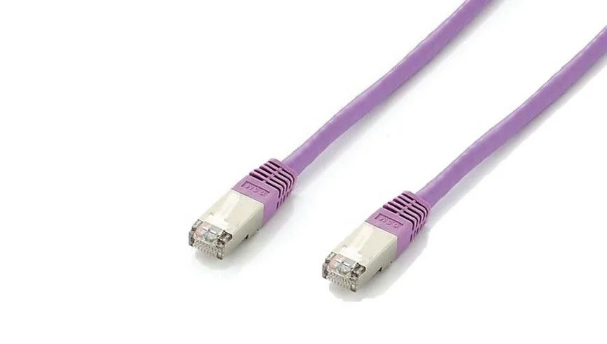 Equip Cat.6A PlatinumS/FTP Patchkabel, 20m, Violett