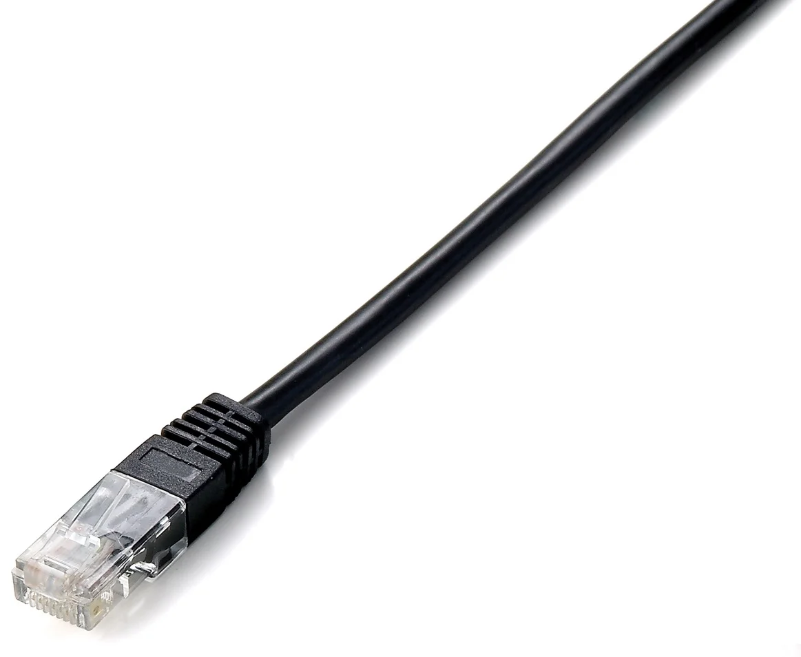 Equip Cat.5e U/UTP Patchkabel, 7.5m , Schwarz