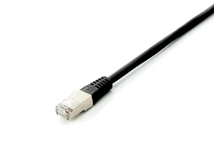 Equip Cat.6A Platinum S/FTP Patchkabel, Black, 0.5m , 10pcs/set