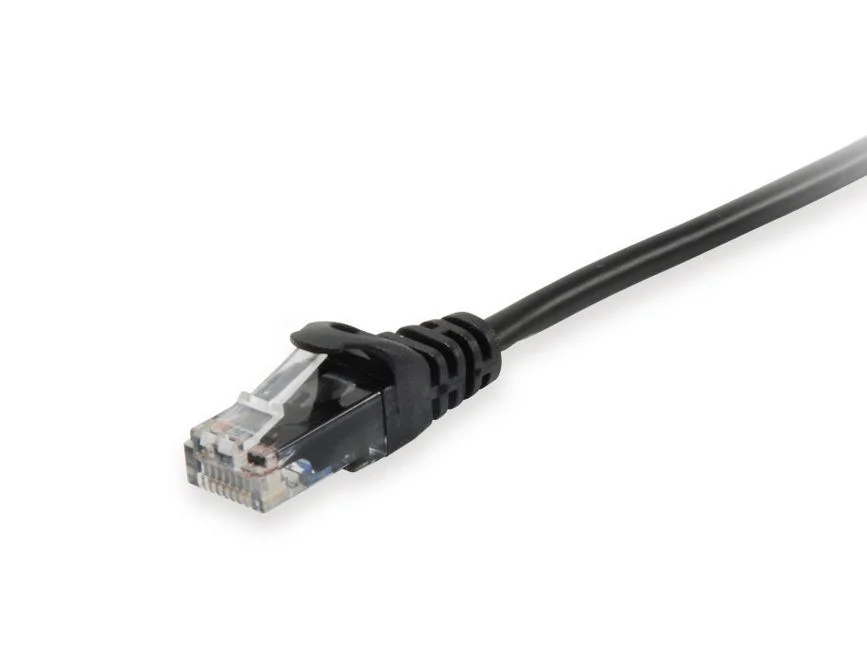 Equip Cat.6A U/UTP-Patchkabel, 10m, Schwarz
