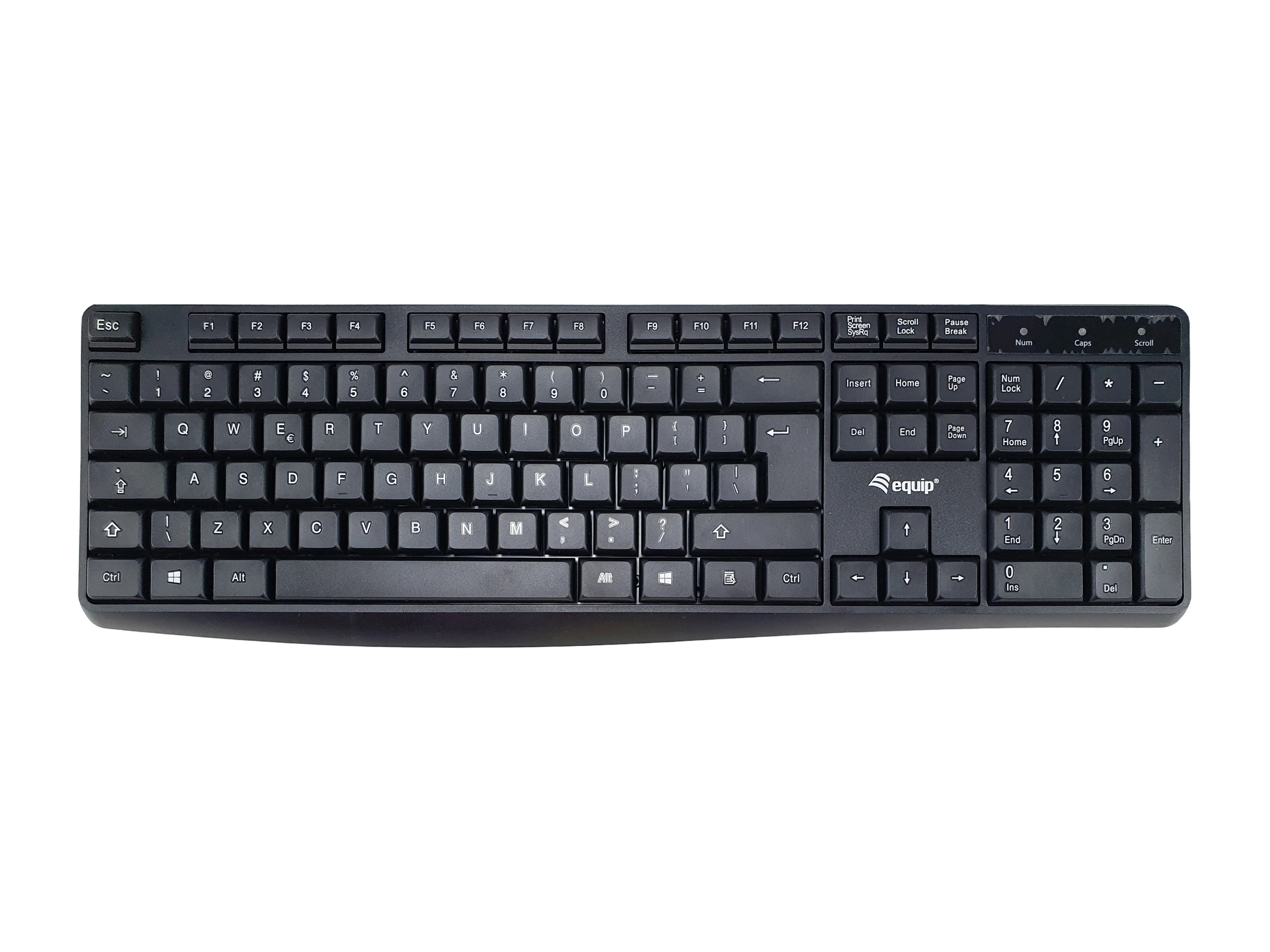 Equip Kabelgebundene USB Tastatur, US/International layout (QWERTY)