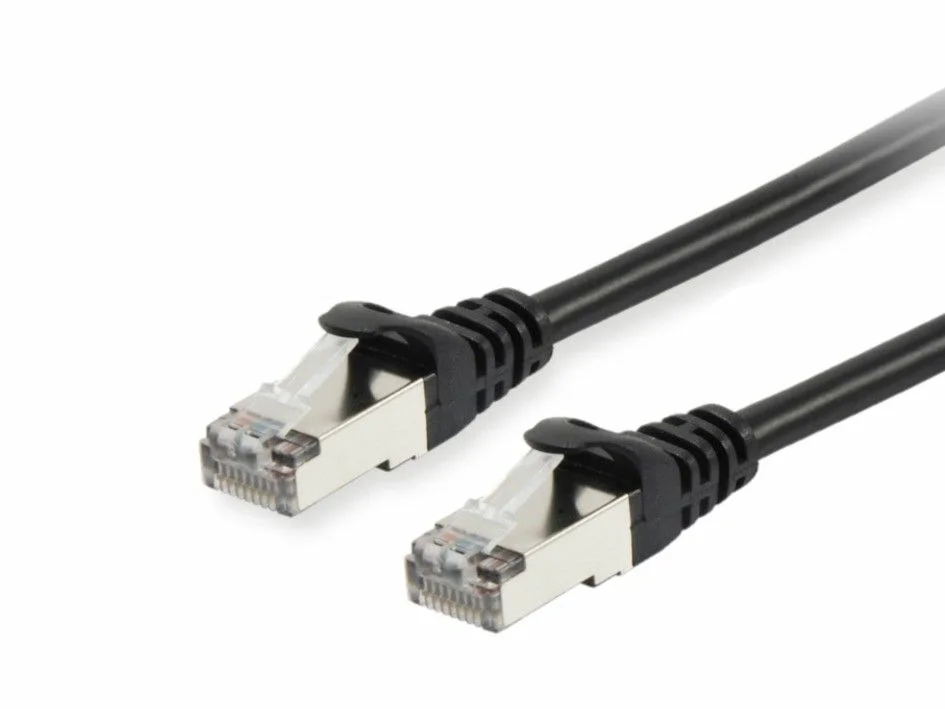 Equip Cat.6 S/FTP Patchkabel, 1.5m, Schwarz