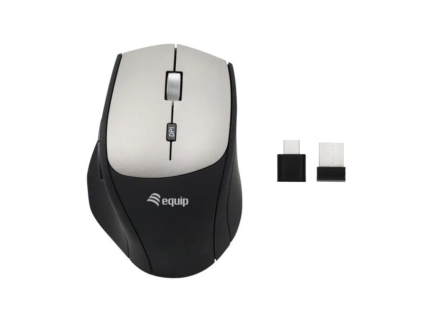 Equip 245115 Maus Büro Rechts RF Wireless Optisch 2400 DPI