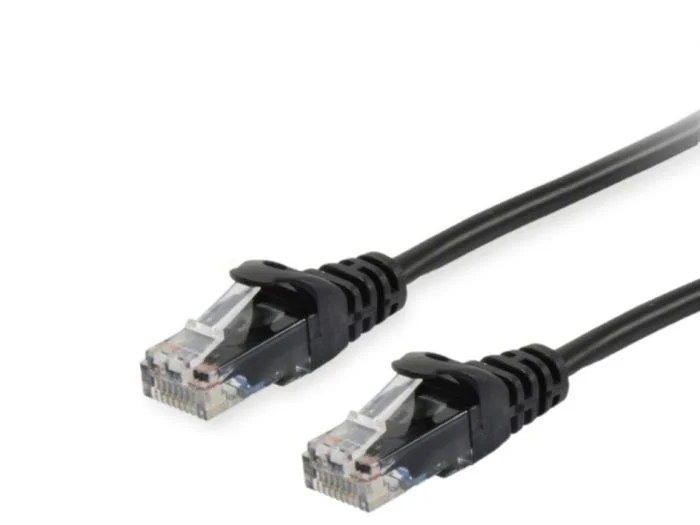 Equip Cat.6 U/UTP Patchkabel, 0,15m, Schwarz