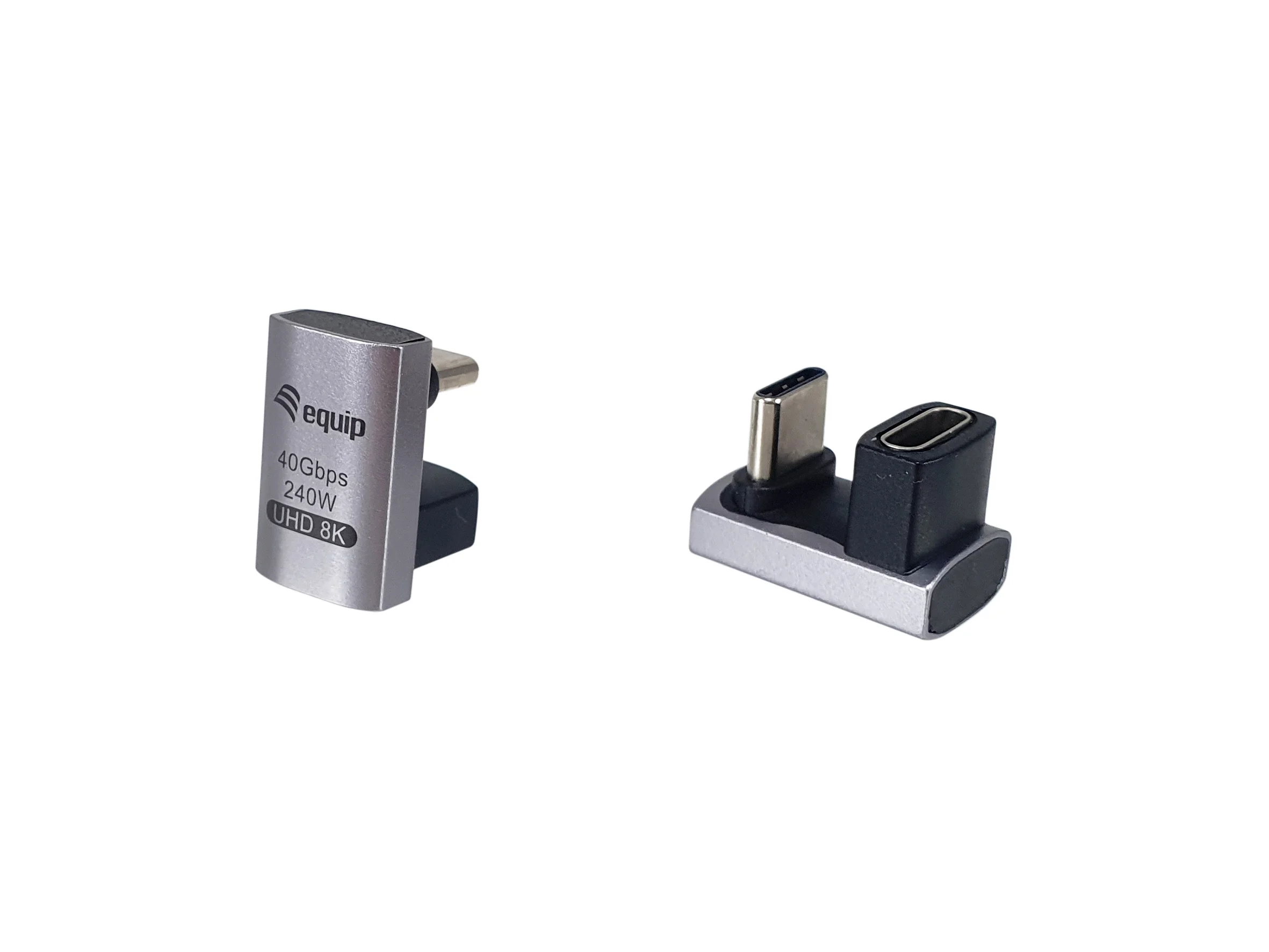 Equip USB 4 C-C U-Stecker Adapter, 40 Gbps, PD 240W, 2er-Pack