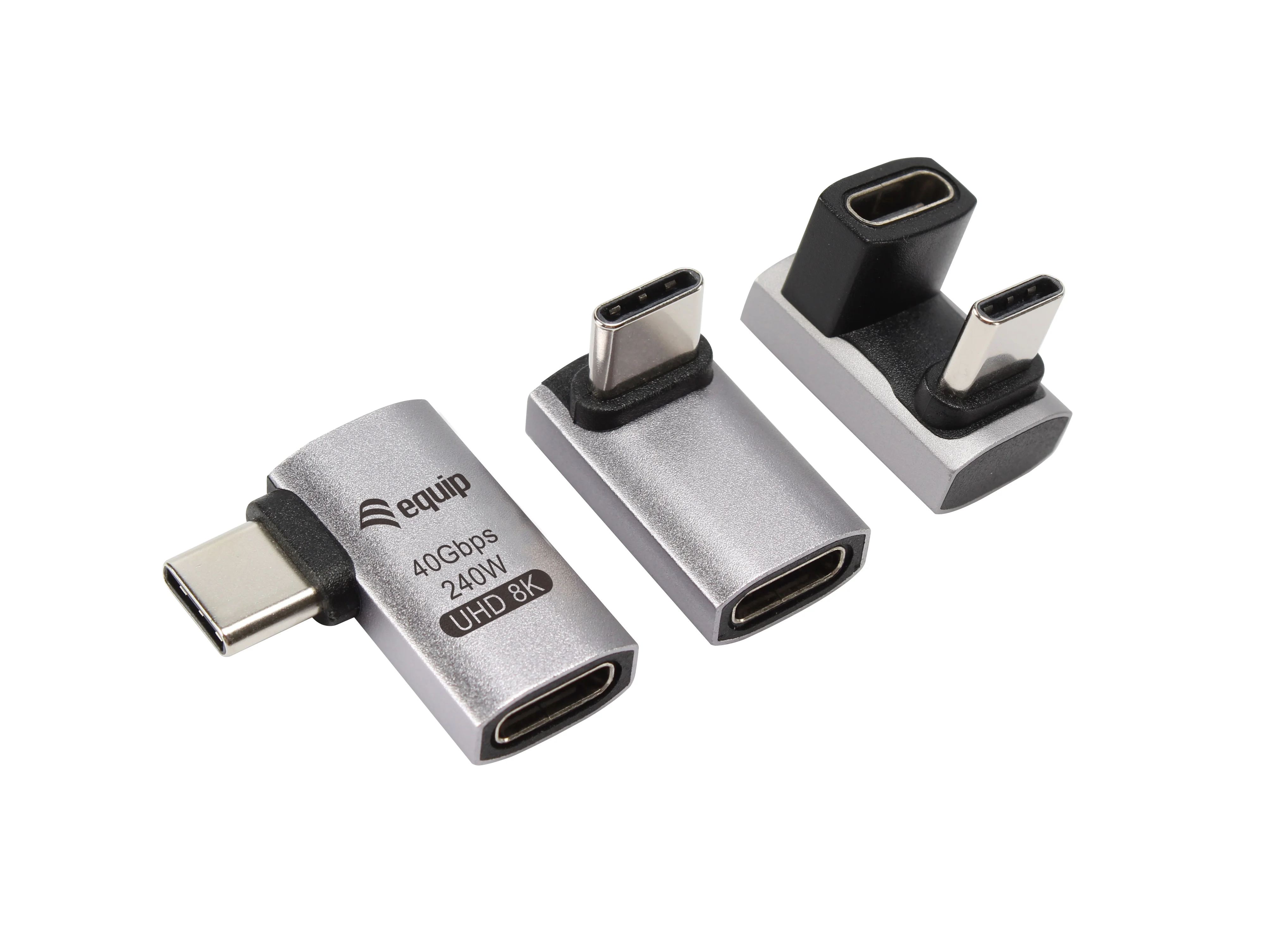Equip USB 4 C zu C Adapter, 40Gbps, PD 240W, 3er-Pack