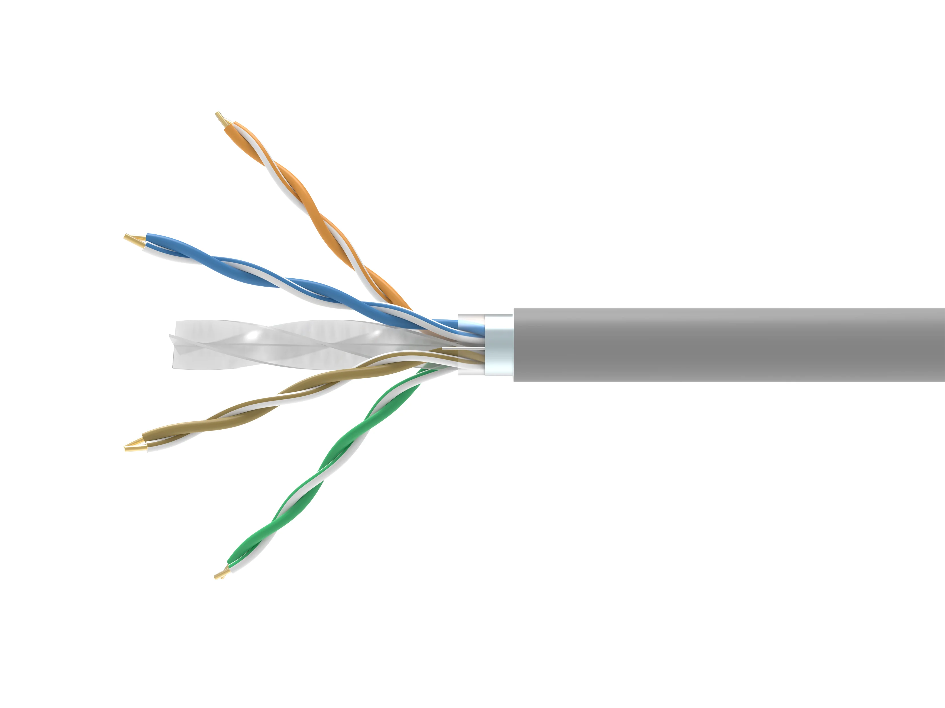 Equip 404539 Netzwerkkabel Grau 305 m Cat6 F/UTP (FTP) Rund