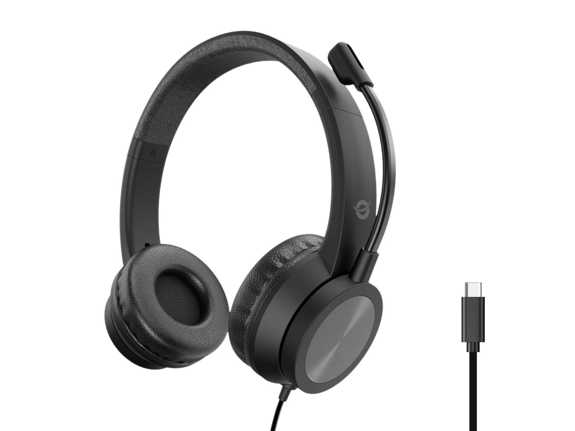 Conceptronic POLONA05BC Stereo-USB-C-Headset, Geräuschreduzierendes Mikrofon