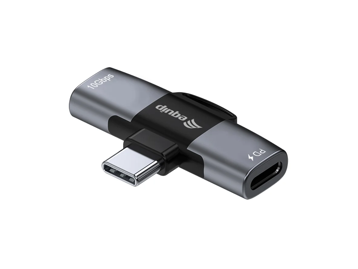 Equip 2-in-1-USB-C-OTG-Adapter, PD 100 W, 10 Gbit/s