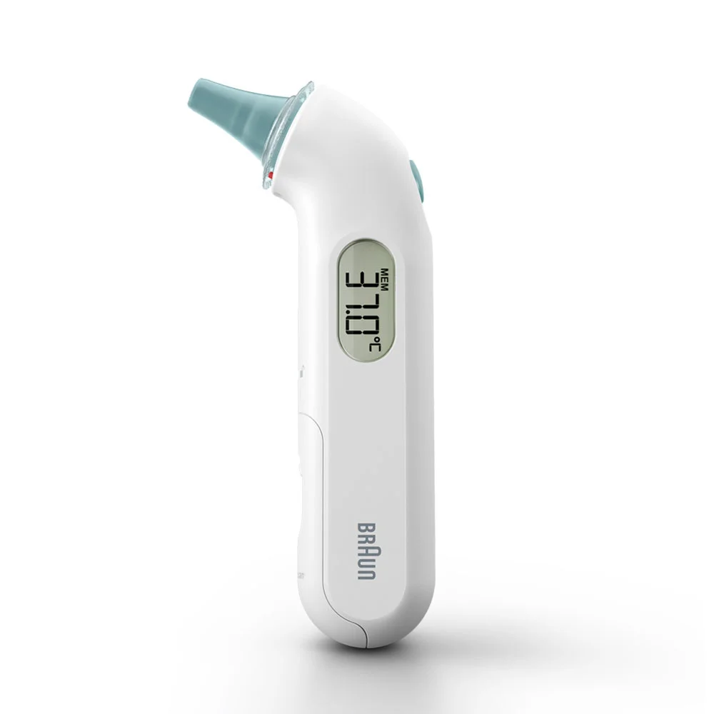 Braun ThermoScan 3 Kontakt Weiß Ohr
