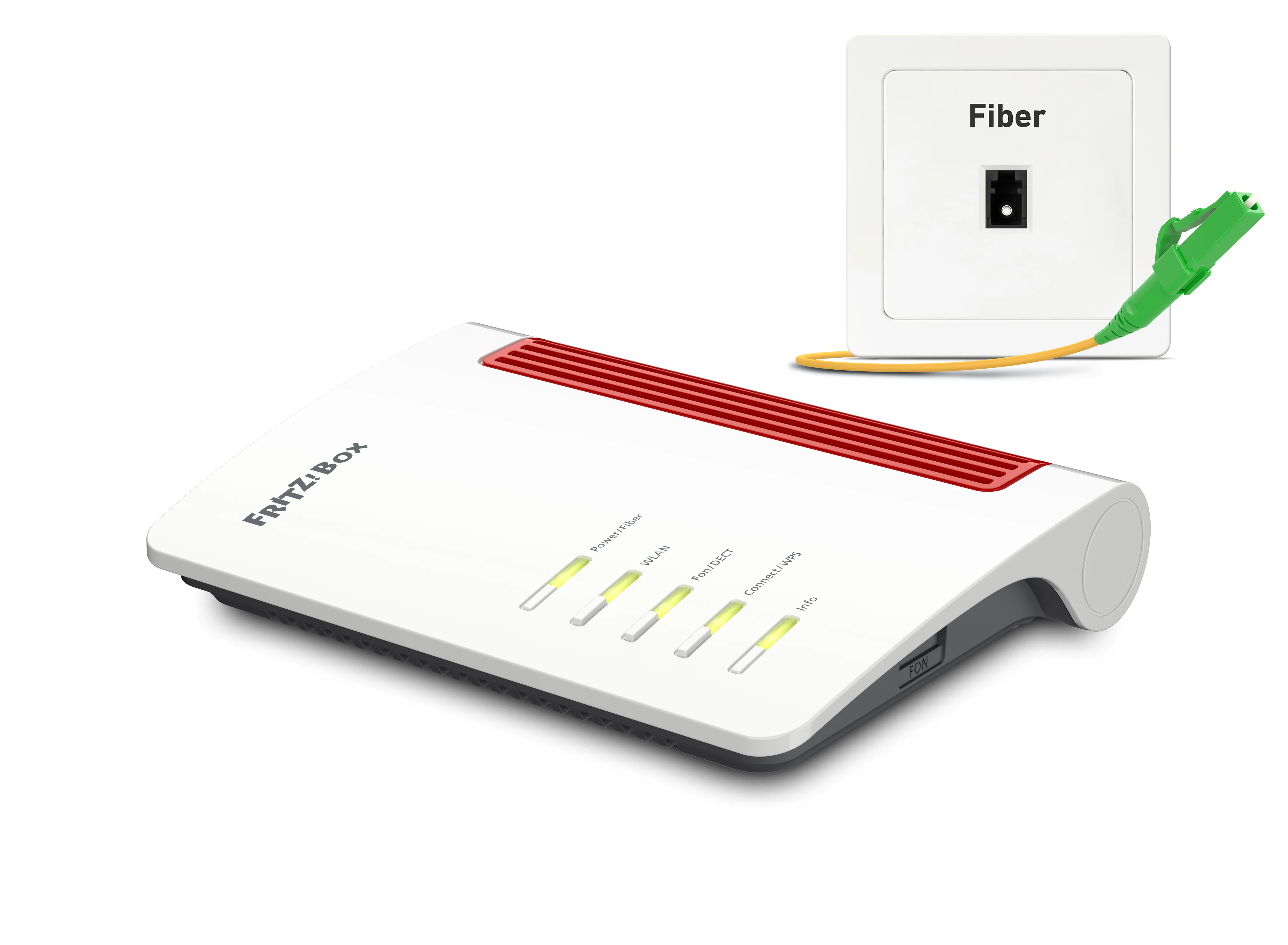 Box FRITZ! 5530 WLAN-Router Gigabit Ethernet Dual-Band (2,4 GHz/5 GHz) Weiß
