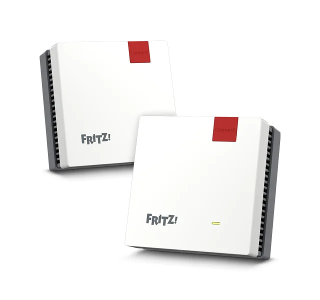 Mesh Set 20003112 Mesh-WLAN-System Dual-Band (2,4 GHz/5 GHz) Wi-Fi 6 (802.11ax) Rot, Weiß Intern