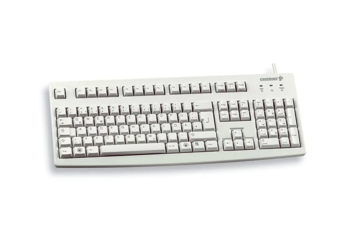 CHERRY G83-6104 Tastatur Universal USB QWERTY US Englisch Grau