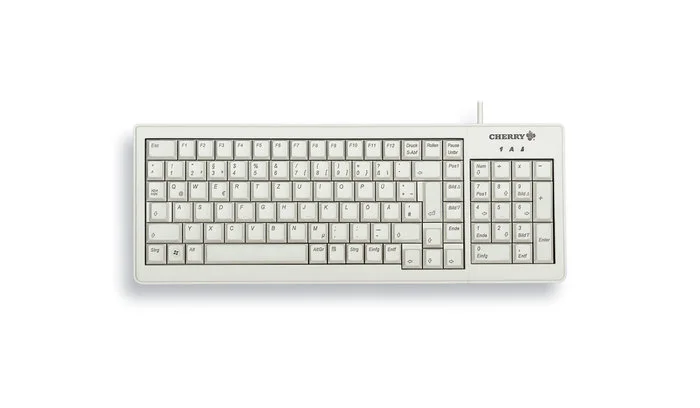 CHERRY XS Tastatur Haus USB QWERTZ Deutsch Grau