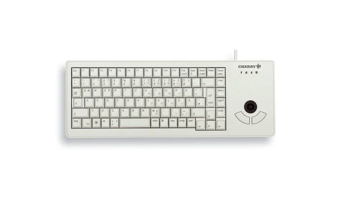CHERRY XS Trackball Tastatur Universal USB QWERTZ Deutsch Grau
