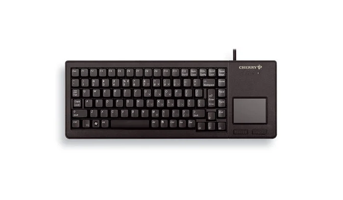 CHERRY XS Touchpad Tastatur Universal USB QWERTY US Englisch Schwarz