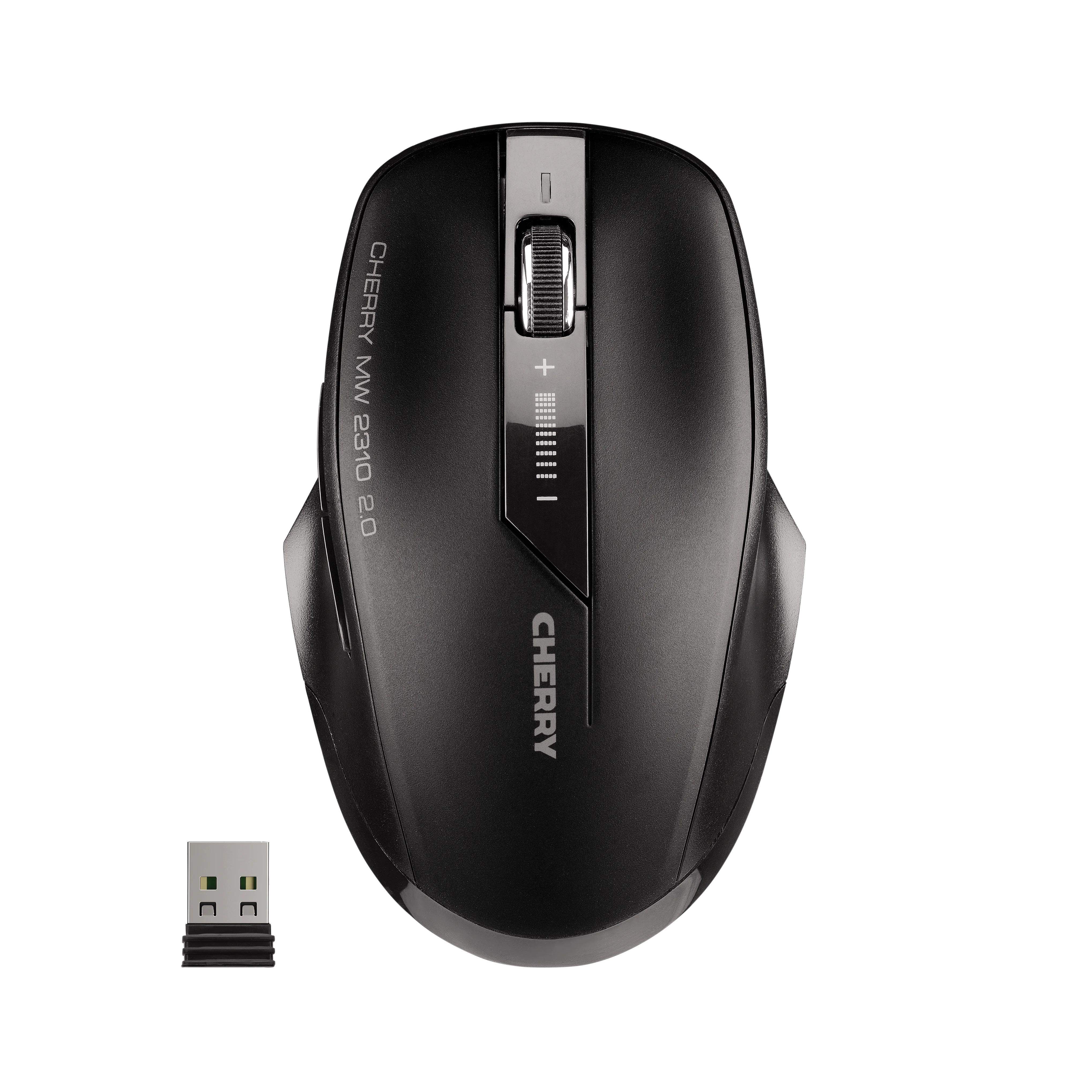 CHERRY MW 2310 2.0 Kabellose Maus, Schwarz, USB