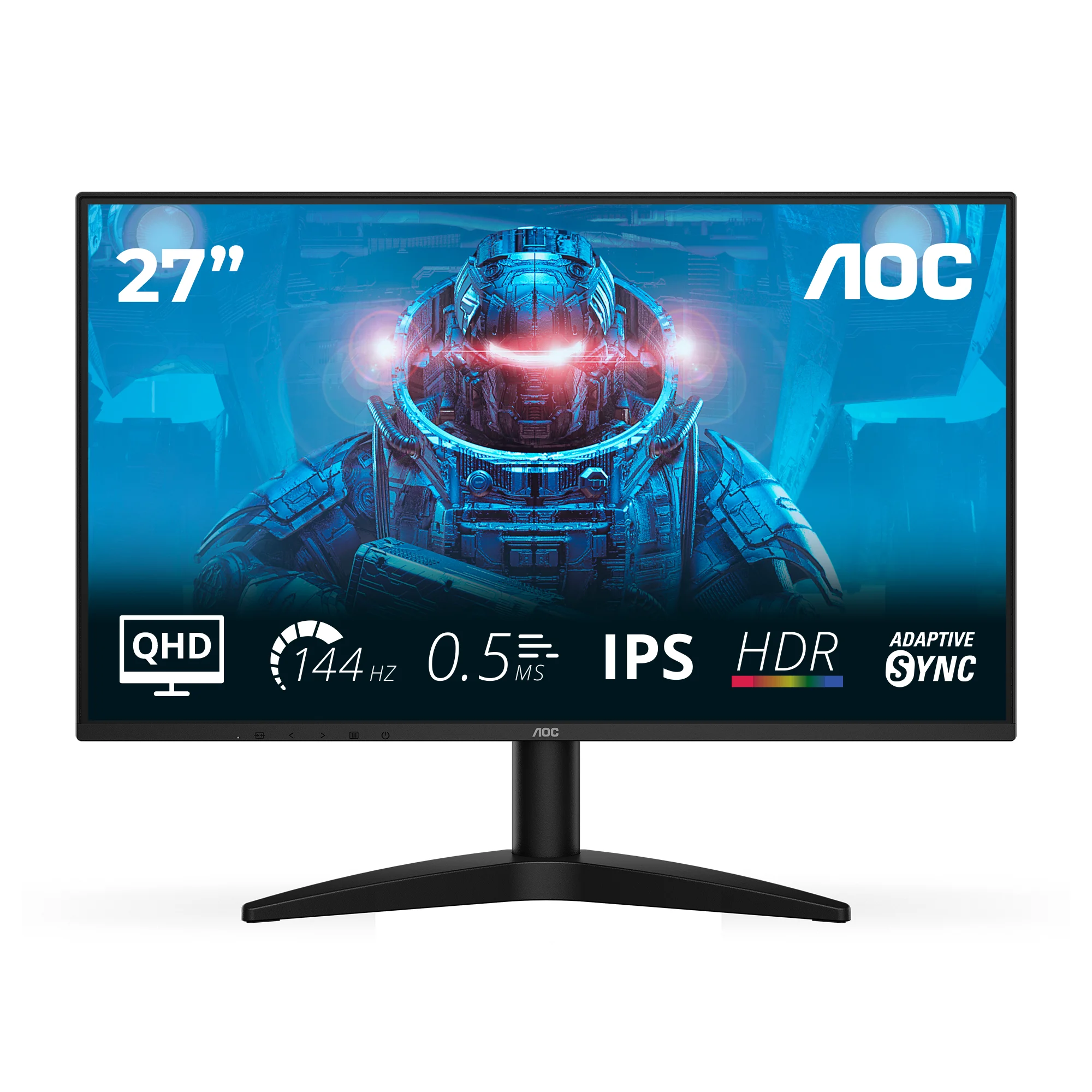 AOC B3 Q27B36X/69 Computerbildschirm 68,6 cm (27") 2560 x 1440 Pixel Schwarz