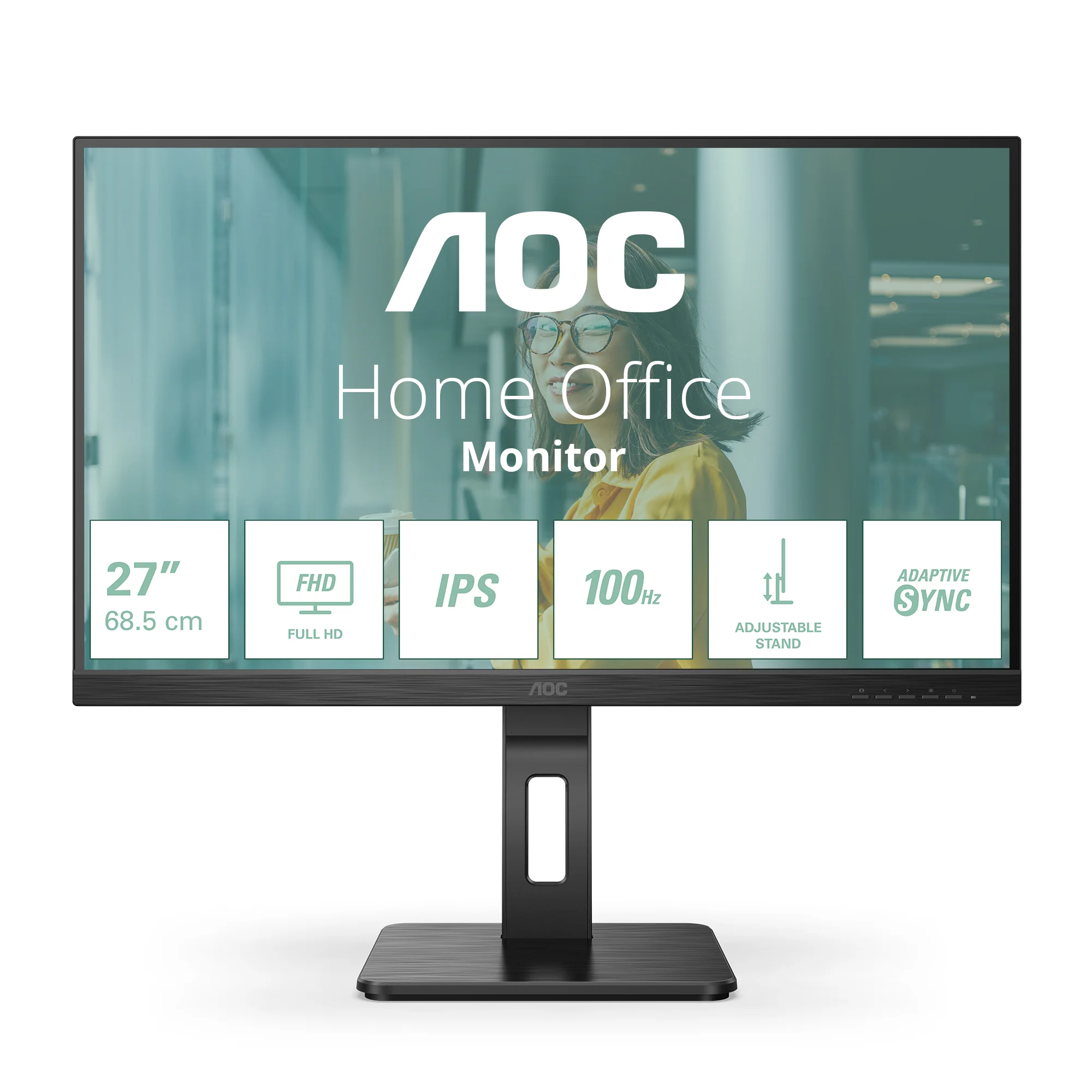 AOC P2 27P2Q Computerbildschirm 68,6 cm (27") 1920 x 1080 Pixel Full HD LED Schwarz