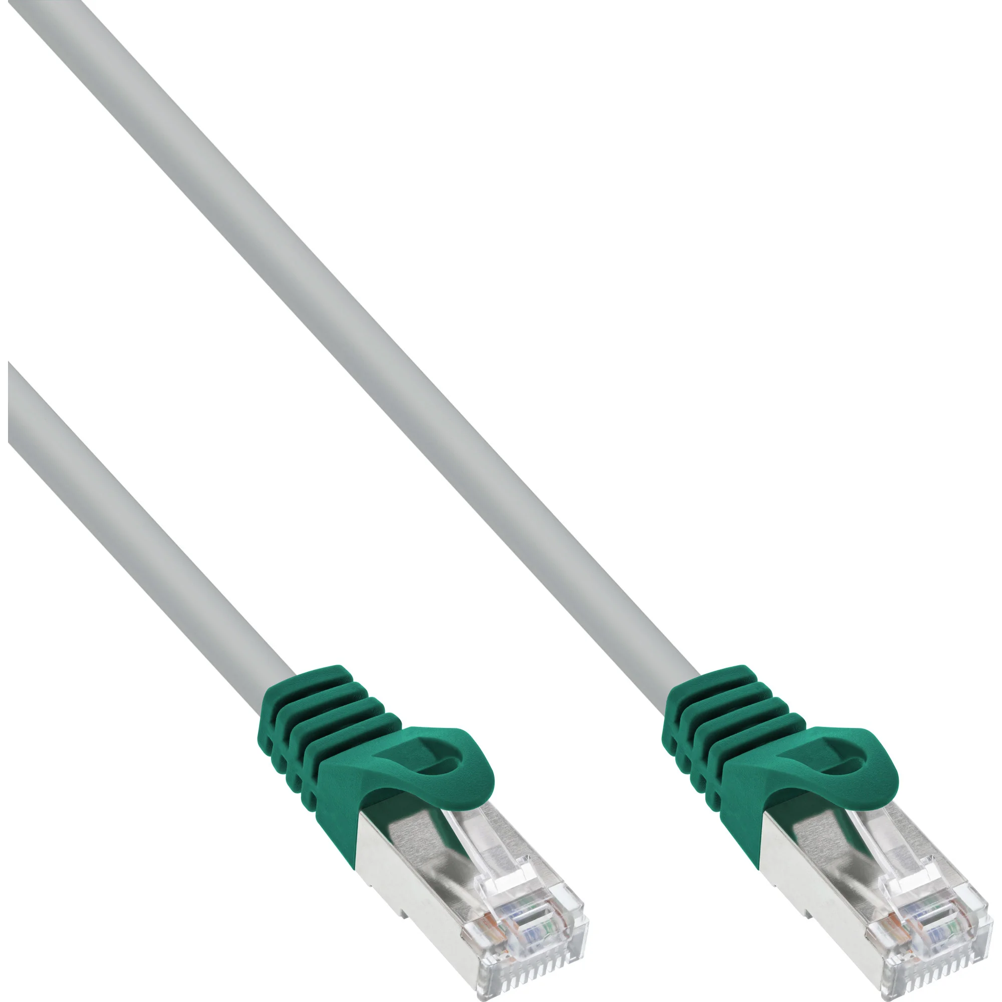 InLine 7m S-FTP Cat5e Crossover Netzwerkkabel Grau