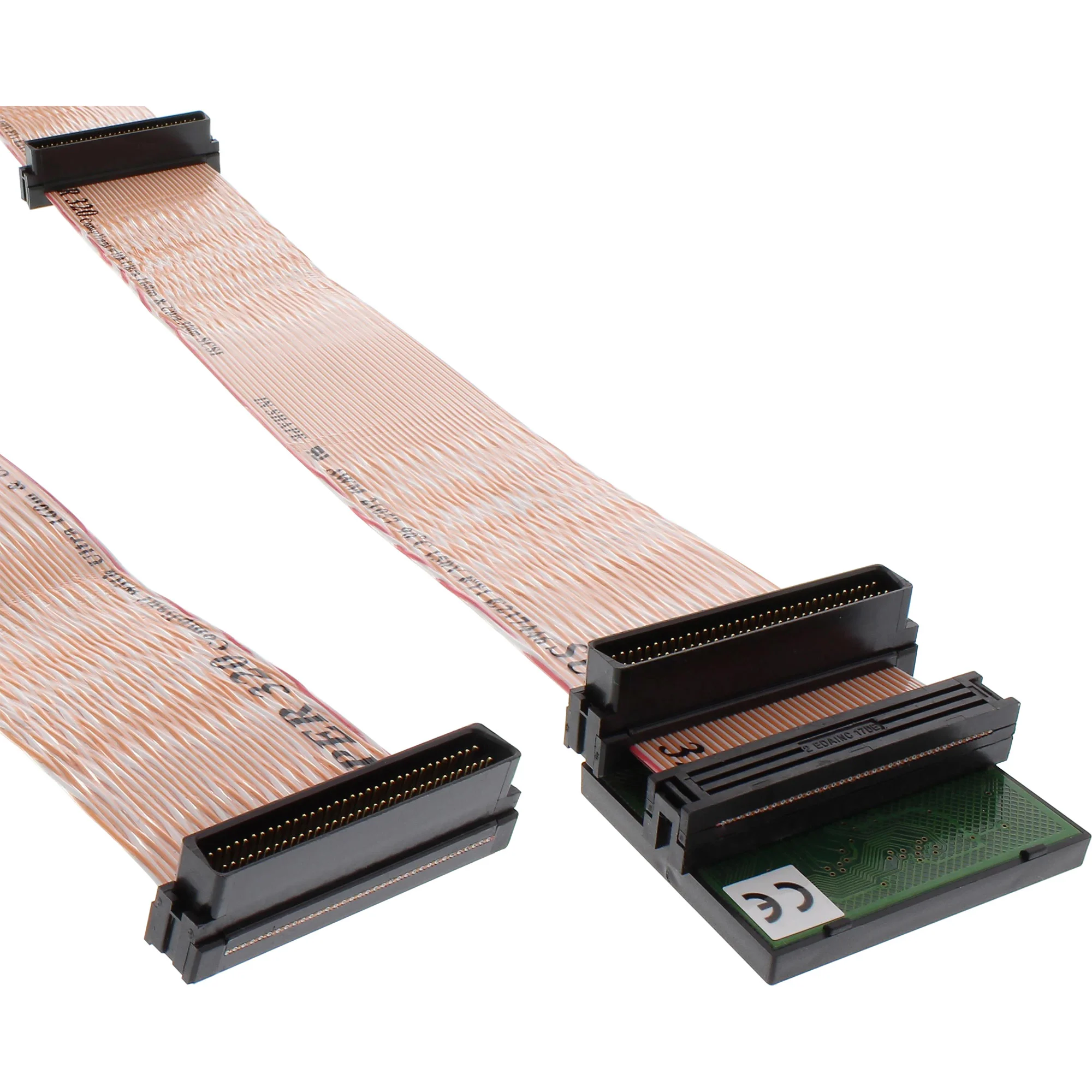InLine SCSI U320 Flachbandkabel, 68pol, für 2 Geräte, mit Terminator