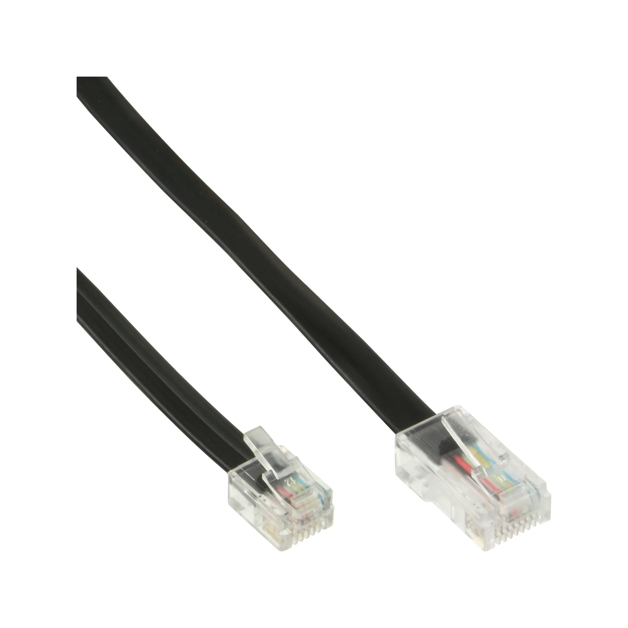 InLine Modularkabel, RJ45 zu RJ12 Stecker / Stecker, 6-adrig, 3m