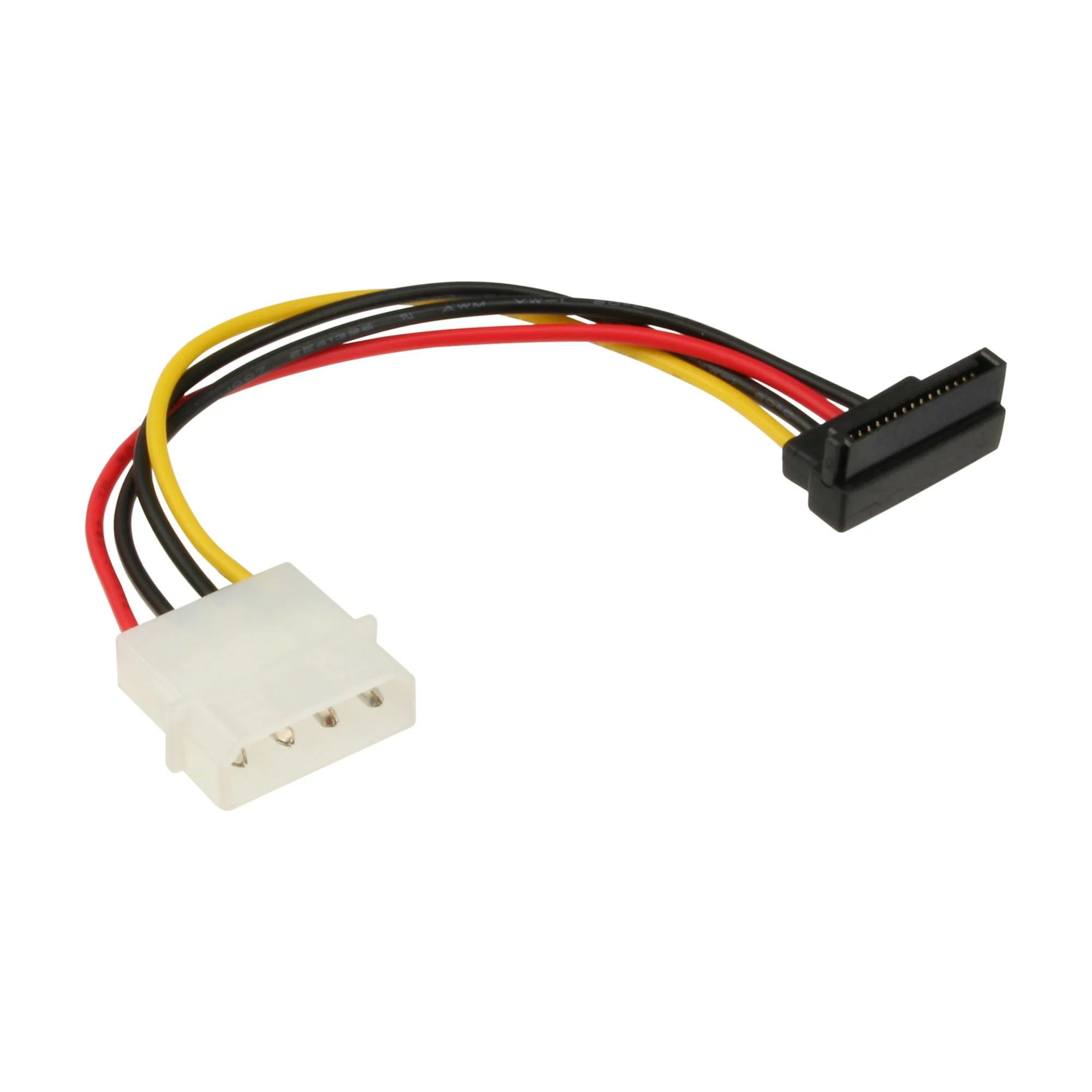 InLine SATA Stromadap.-kab., 1x 13,34cm (5,25") BU/15pol SATA ST, unten abgew.