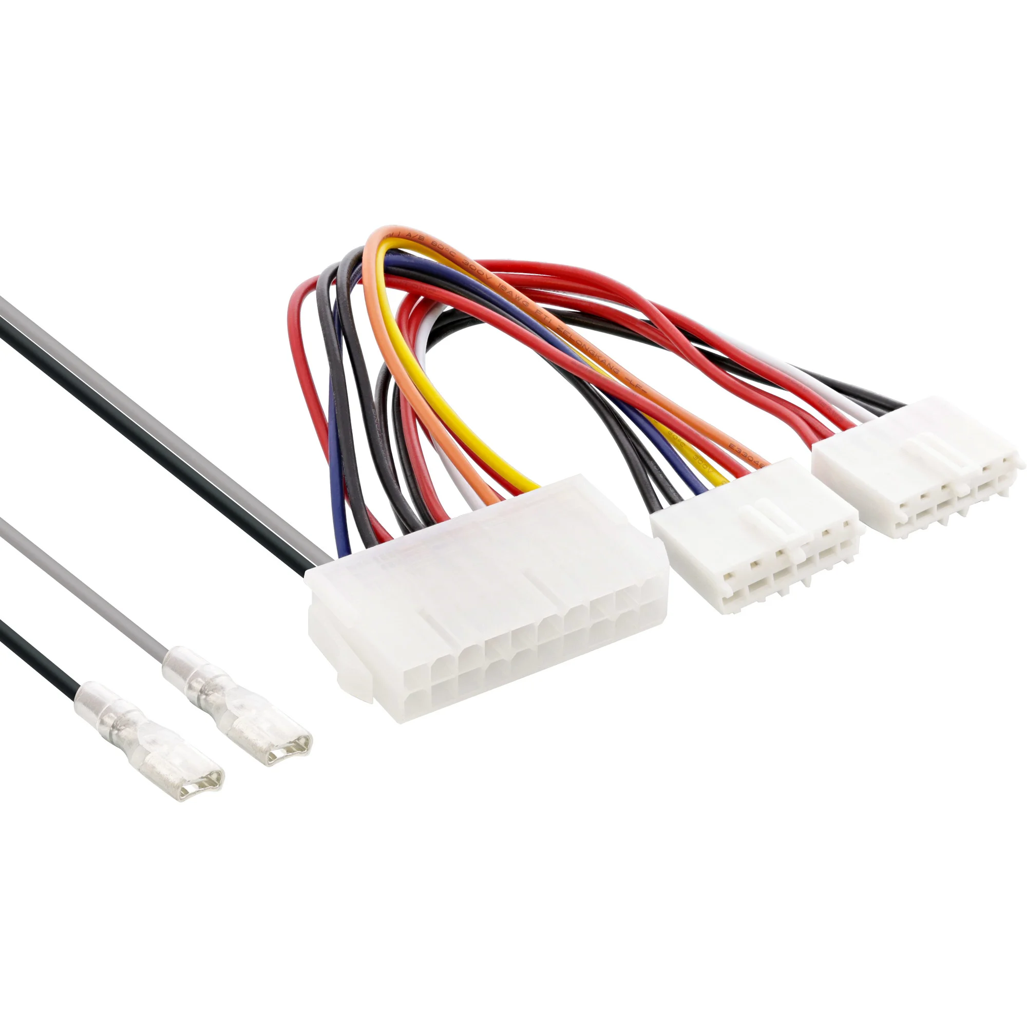 InLine Stromadapter intern, 20pol ATX-NT zu P8/P9 AT-Mainboard + Schalter